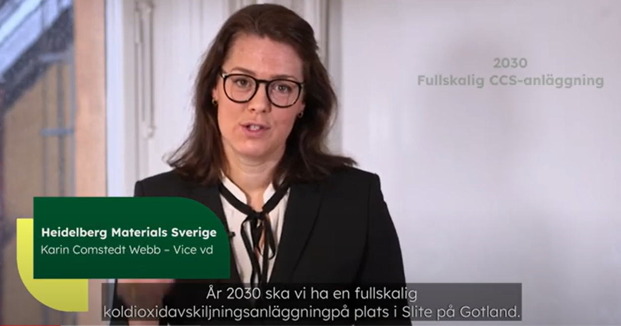 Bild på Karin Comstedt Webb, Vice vd Heidelberg Materials Sverige