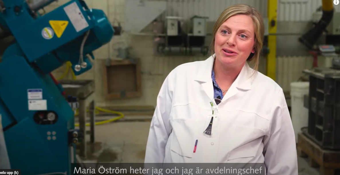 Maria Öström Avdelningschef Quality & Development Lab