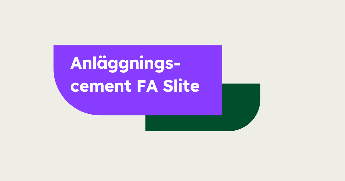 Anläggningscement FA Slite