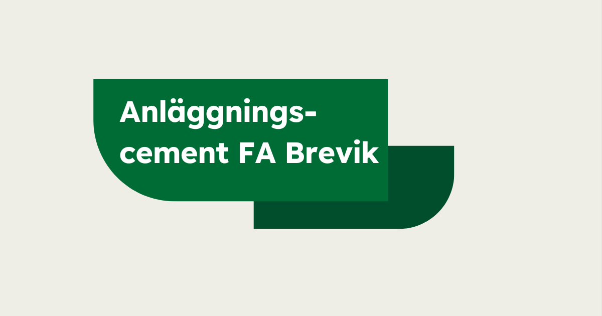 Anläggningscement FA Brevik