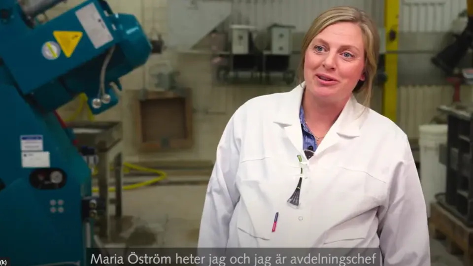 Maria Öström Avdelningschef Quality & Development Lab