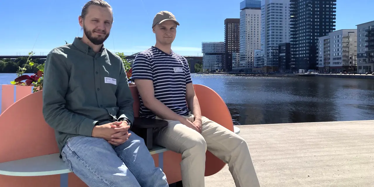 Nicholas Kwiatkowski och Dennis Moberg 