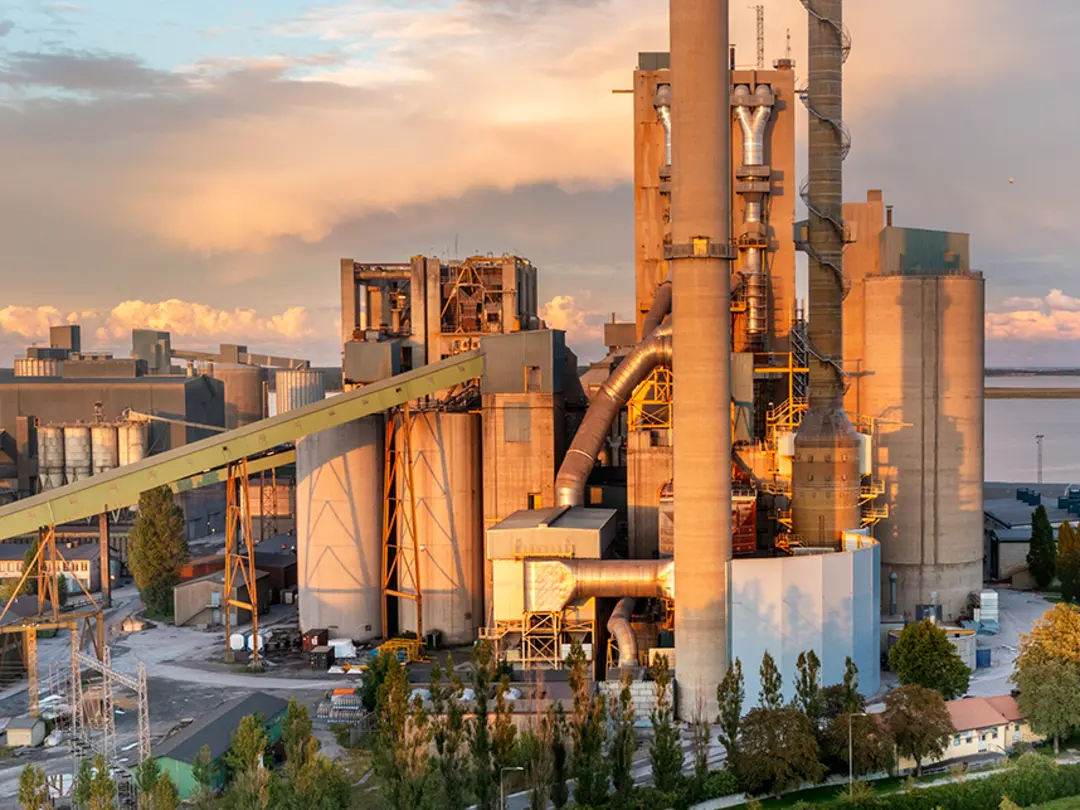 Cementfabriken i Slite på Gotland